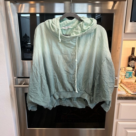 Young Fabulous & Broke Tops - Young Fabulous & Broke ombré hoodie, M/L, has stain on hood